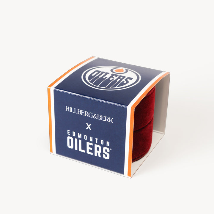Edmonton Oilers Hillberg & Berk Gold Medallion Charm