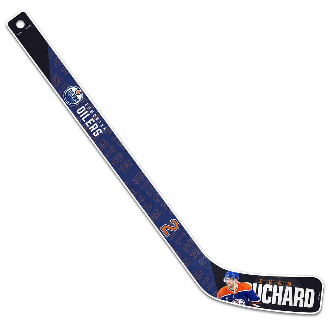 Evan Bouchard Edmonton Oilers Player Mini Stick