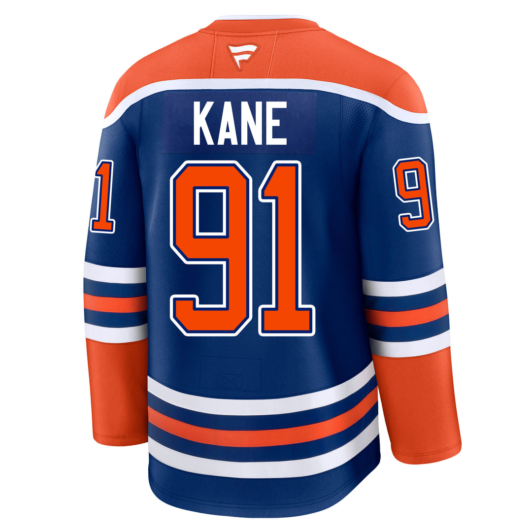 Evander Kane Edmonton Oilers Fanatics Premium Royal Blue Home Jersey