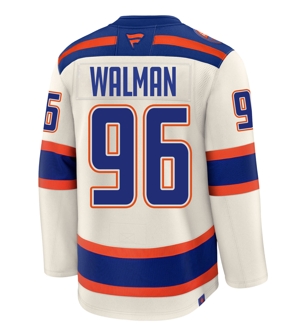 Jake Walman Edmonton Oilers Fanatics Premium Cream Alternate Jersey