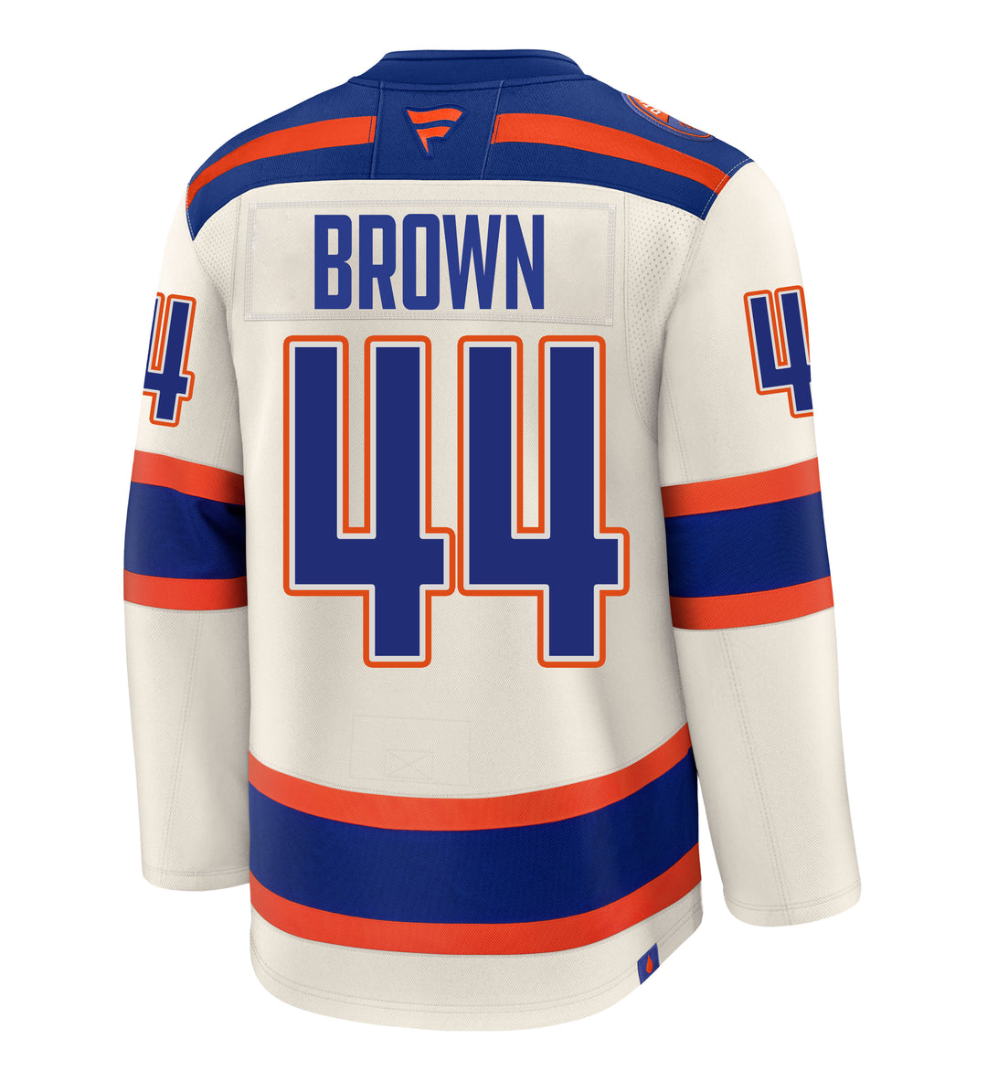 Joshua Brown Edmonton Oilers Fanatics Premium Cream Alternate Jersey