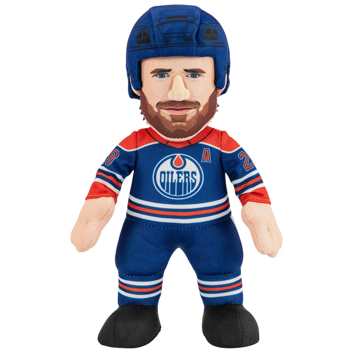 Leon Draisaitl Edmonton Oilers 10" Royal Jersey Plushie Toy