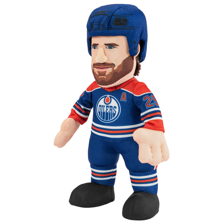 Leon Draisaitl Edmonton Oilers 10" Royal Jersey Plushie Toy