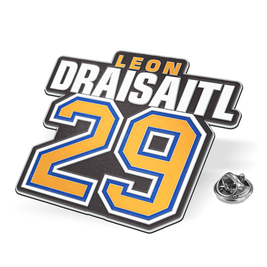 Leon Draisaitl Edmonton Oilers "29" Lapel Pin