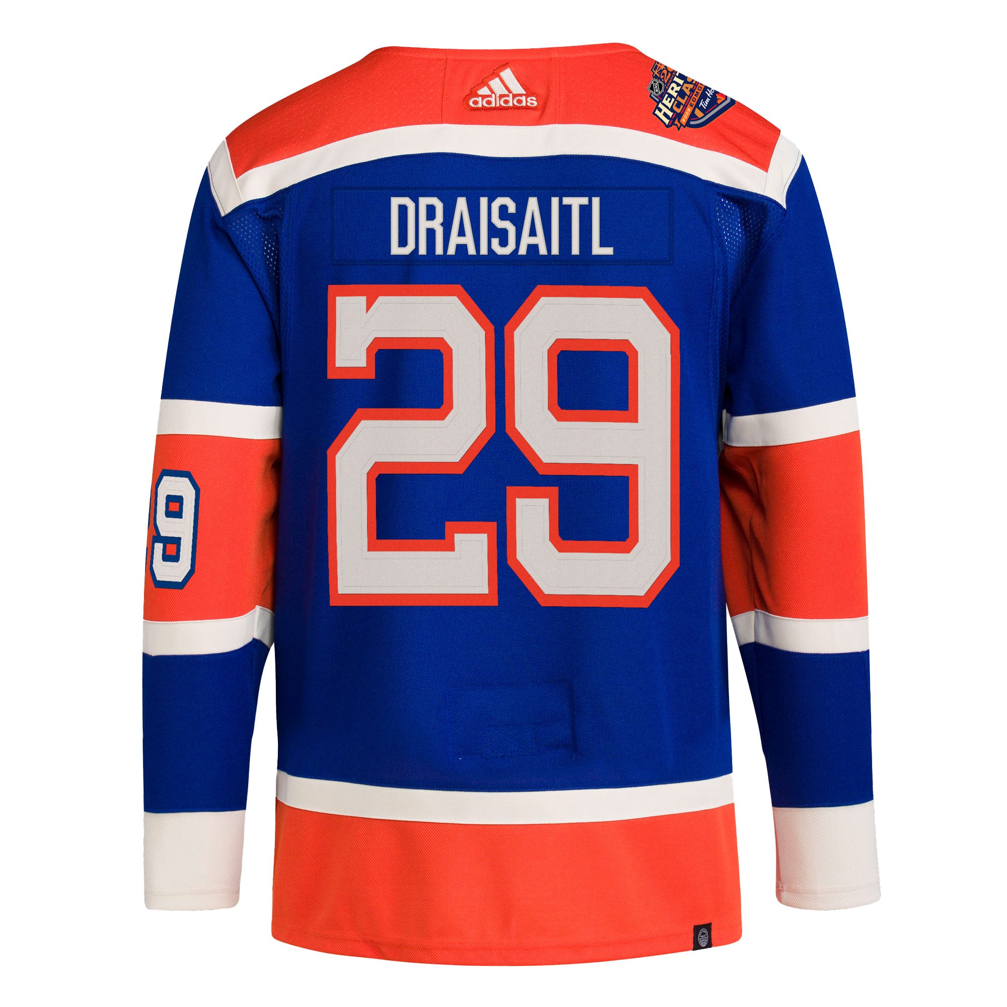 Leon Draisaitl Edmonton Oilers Youth Blue 2023 Heritage Classic