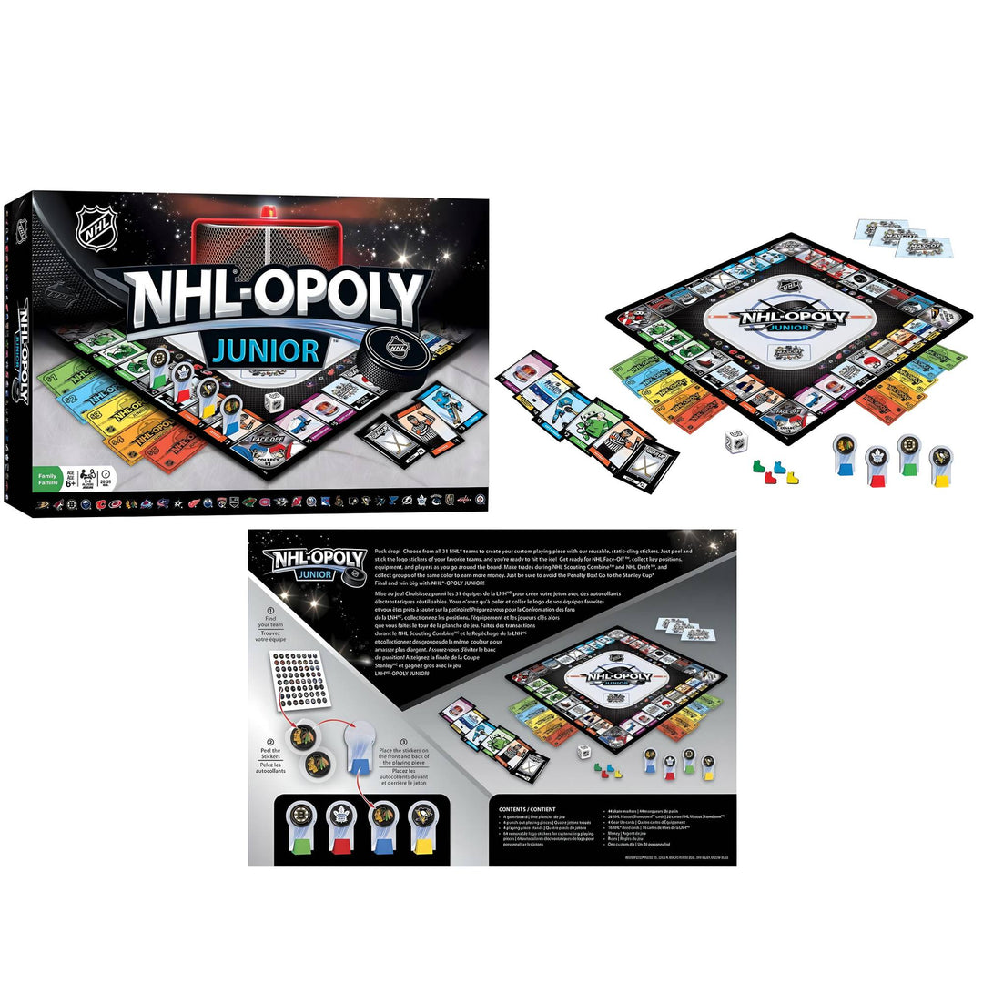 NHL-Opoly Junior Board Game