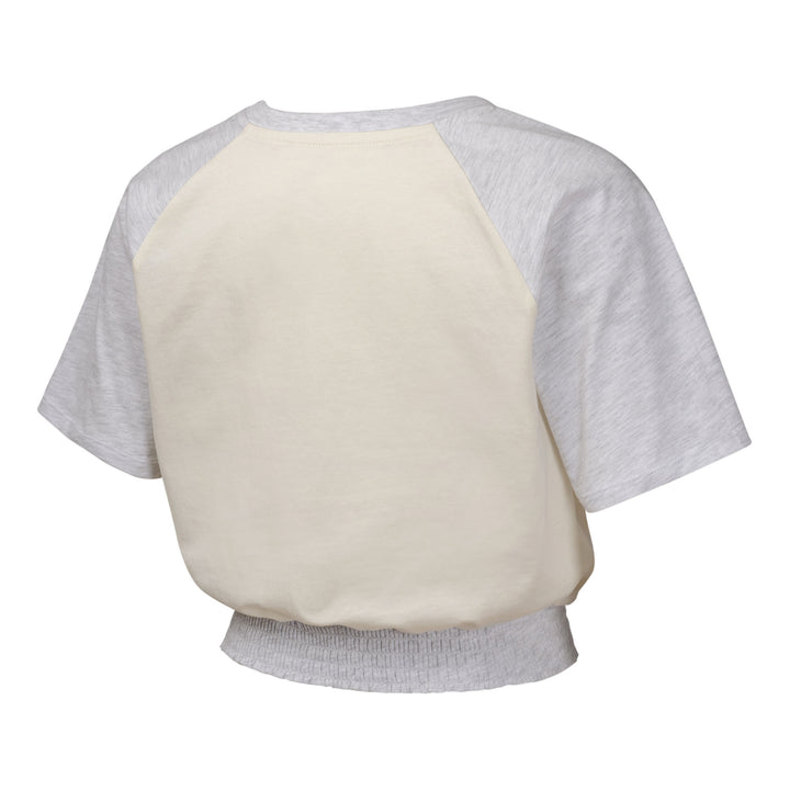 Edmonton Oilers Girls Youth Outerstuff Defensive Line White Tee