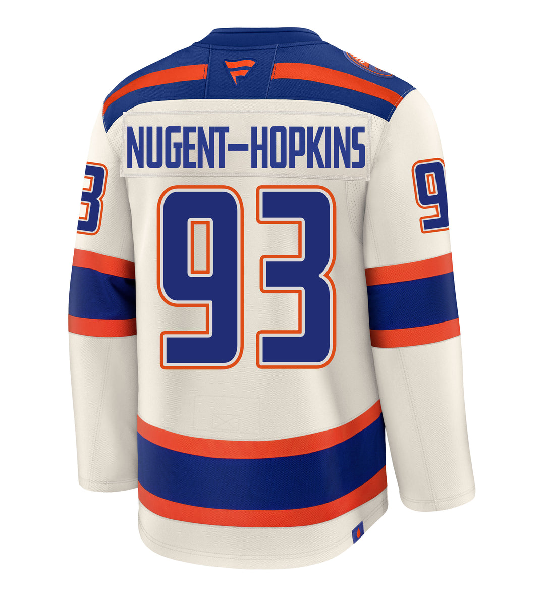 Ryan Nugent-Hopkins Edmonton Oilers Fanatics Premium Cream Alternate Jersey