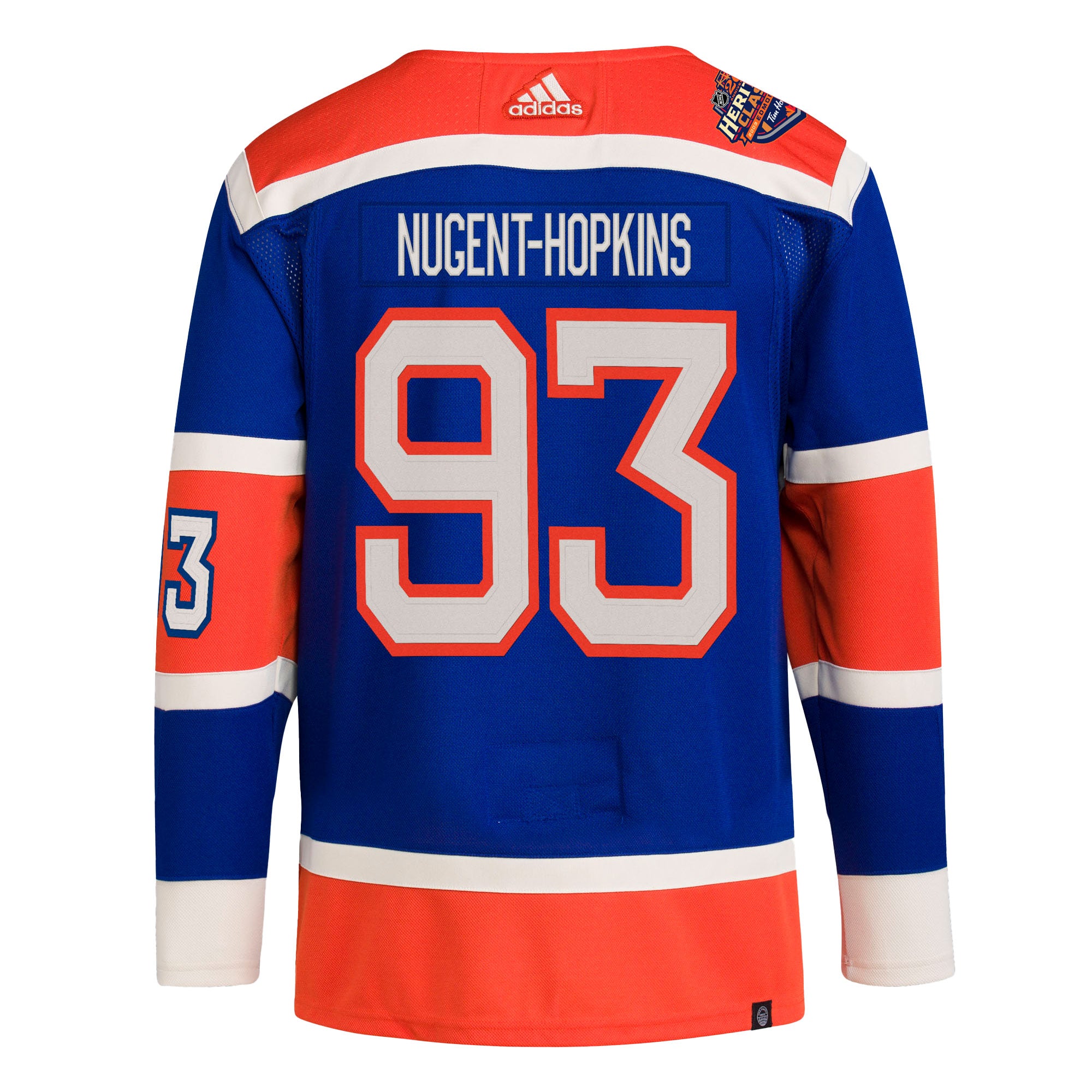 Ryan Nugent-Hopkins Edmonton Oilers Reebok Name and Number Player T-Shirt -  Navy Blue