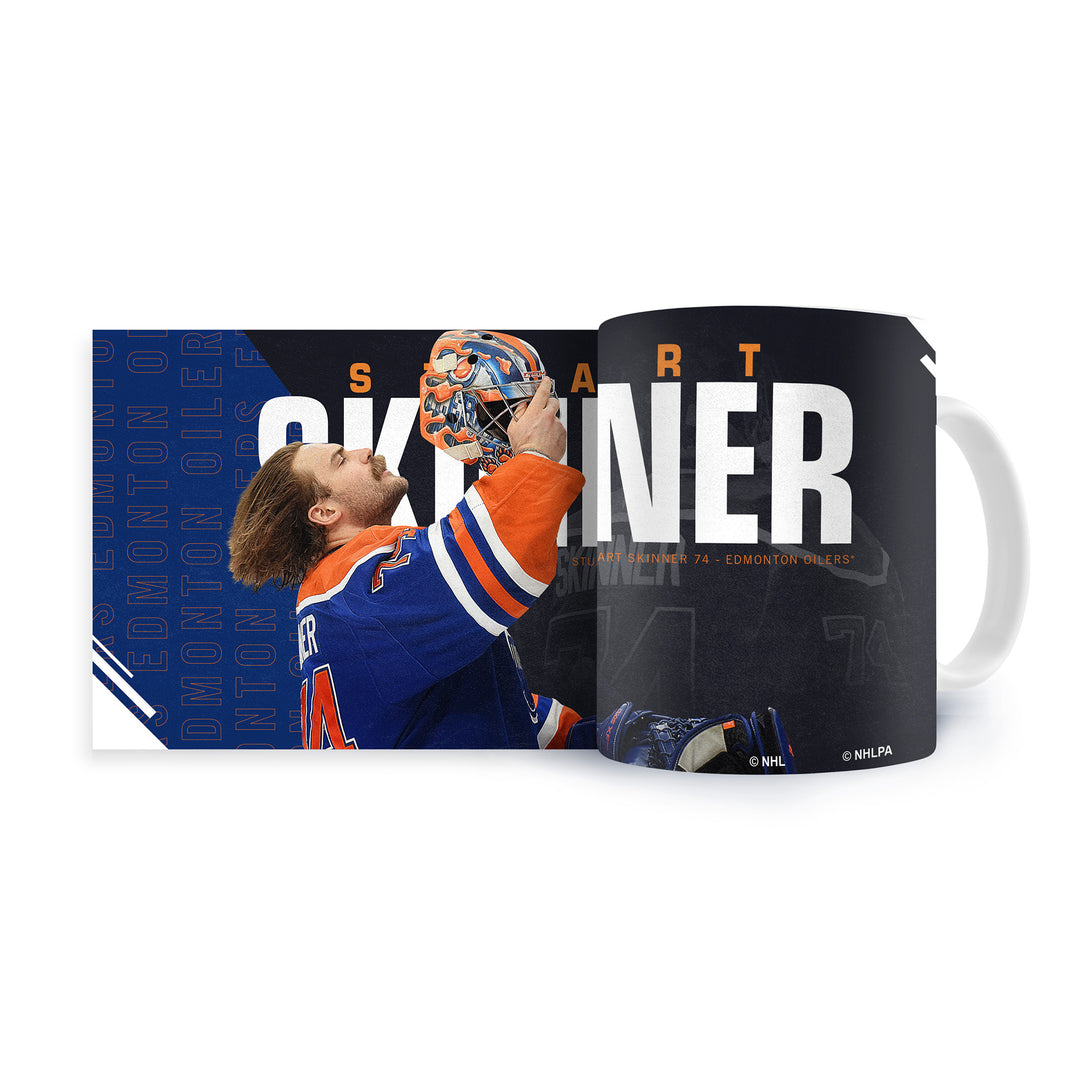 Stuart Skinner Edmonton Oilers 15oz Sublimated Mug