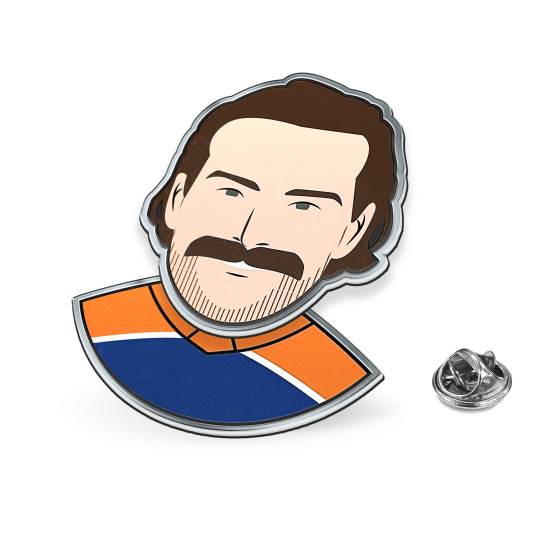 Stuart Skinner Edmonton Oilers Bobblehead Lapel Pin