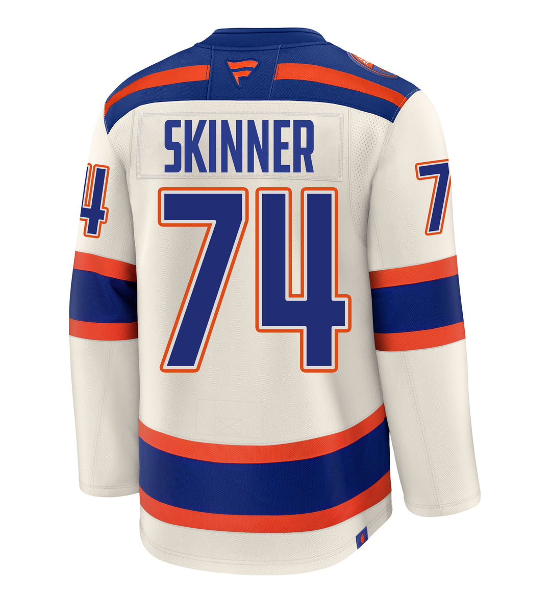Stuart Skinner Edmonton Oilers Fanatics Premium Cream Alternate Jersey