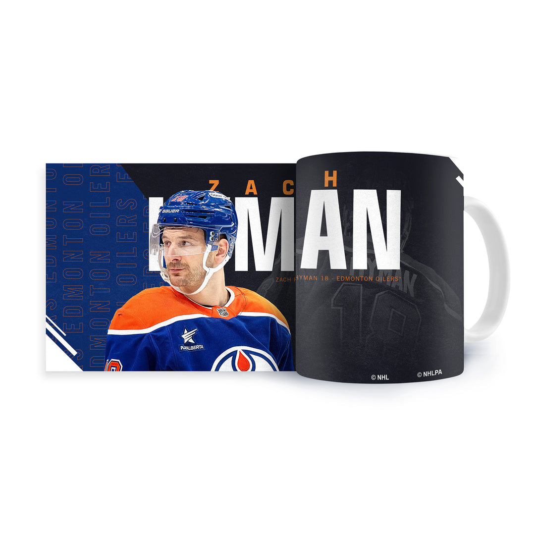 Zach Hyman Edmonton Oilers 15oz Sublimated Mug