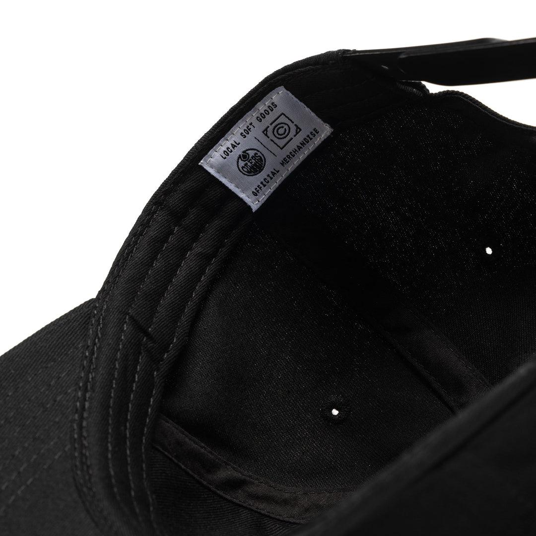 Edmonton Oilers Local Soft Goods Black "Grit Guts Glory" Snapback Hat