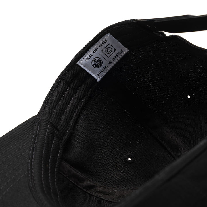 Edmonton Oilers Local Soft Goods Black "Grit Guts Glory" Snapback Hat