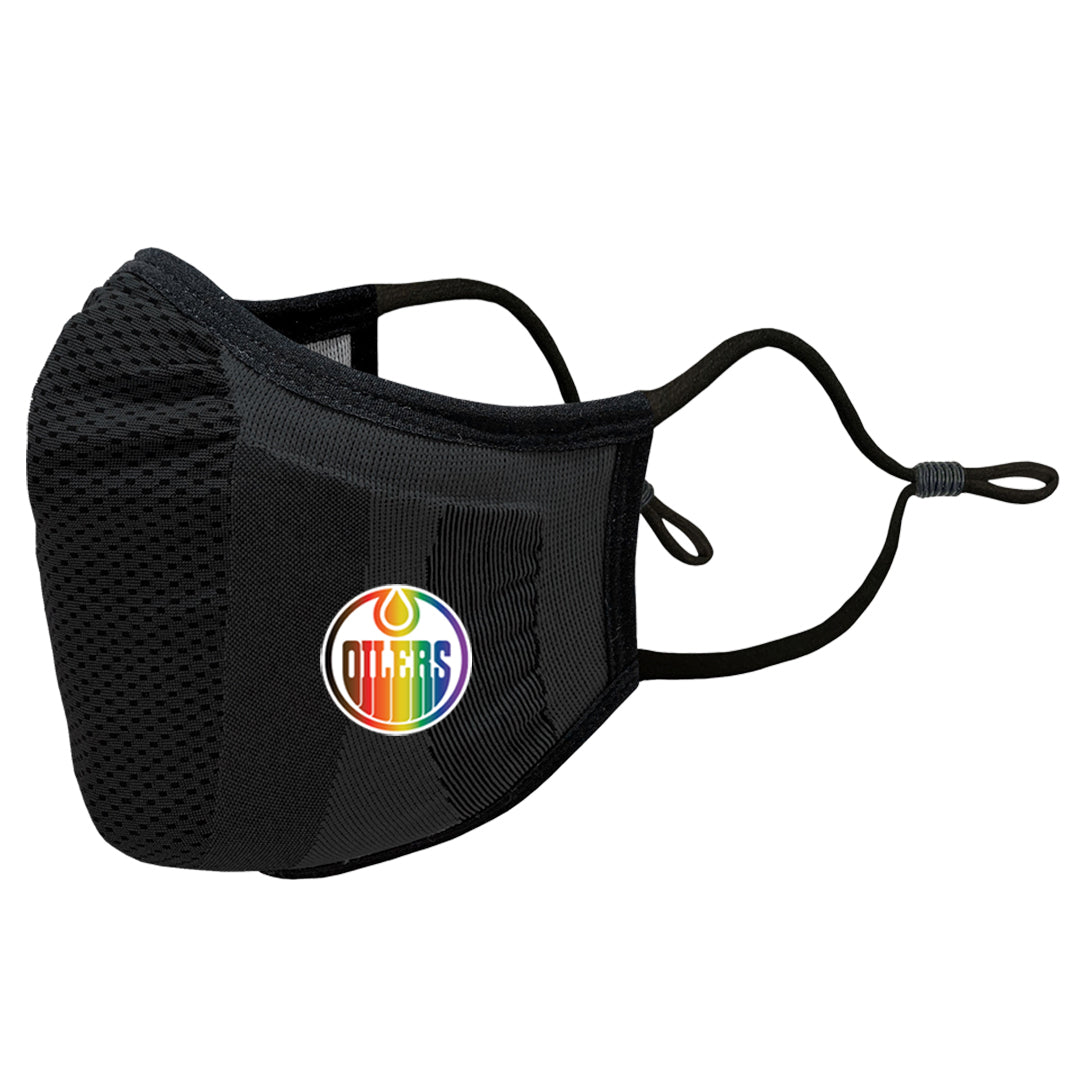 Edmonton Oilers Adult Sized Guard 3 Pride Face Covering/Mask