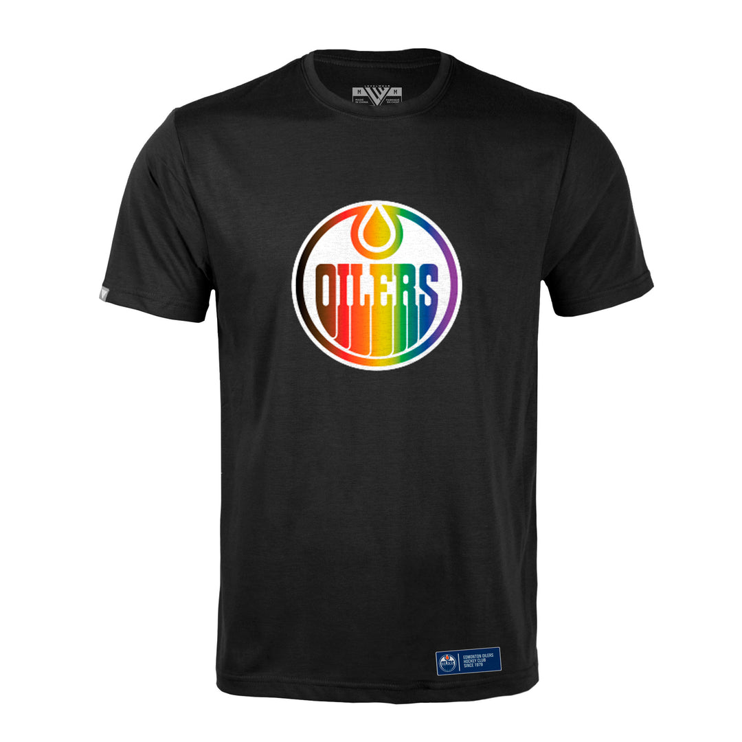 Edmonton Oilers Pride Richmond Black T-Shirt