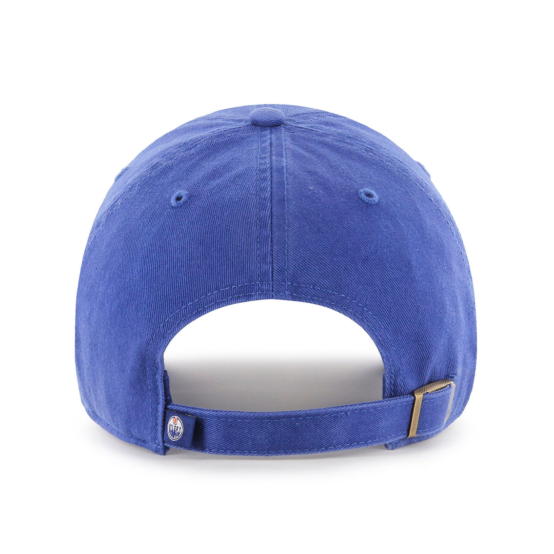 Edmonton Oilers '47 Royal Blue Home Logo Clean Up Adjustable Hat