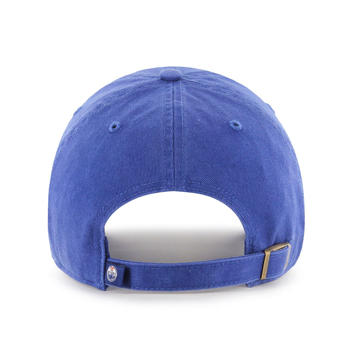 Edmonton Oilers '47 Royal Blue Home Logo Clean Up Adjustable Hat