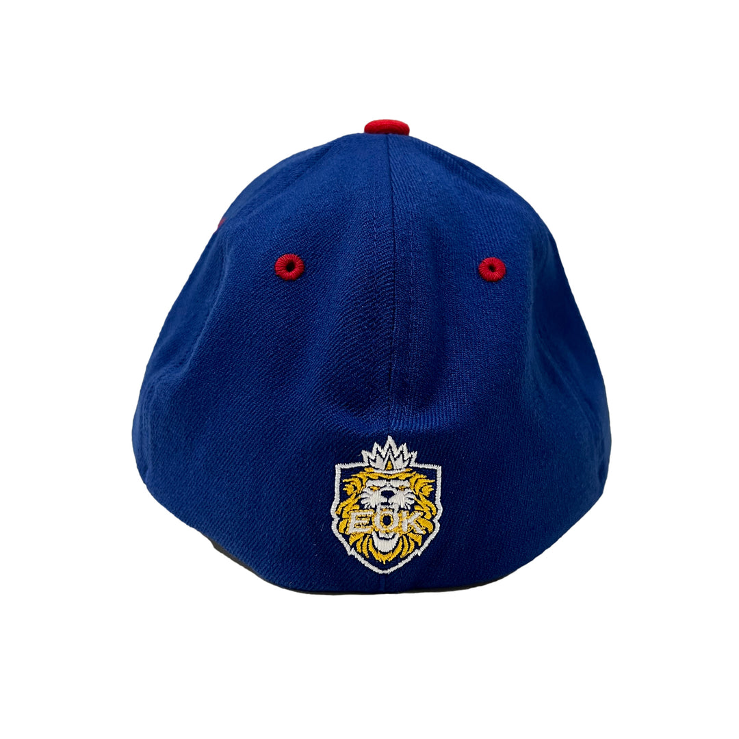 Edmonton Oil Kings Zephyr Blue Logo Flex Hat