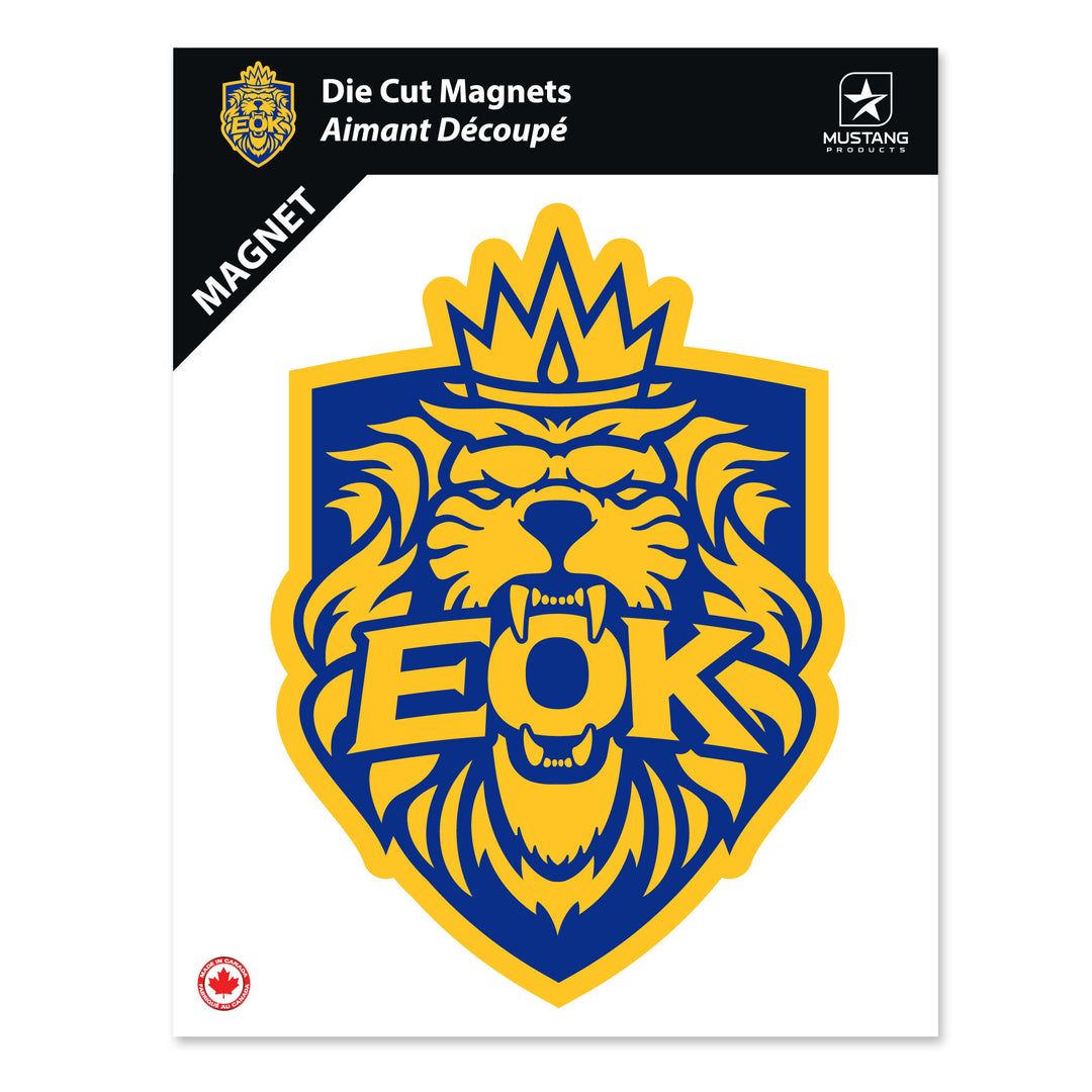 Edmonton Oil Kings Alternate Logo Magnet