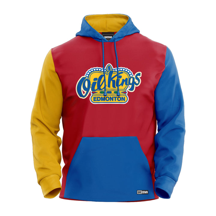 Edmonton Oil Kings Bardown Sports Art Attack Multicolor Hoodie