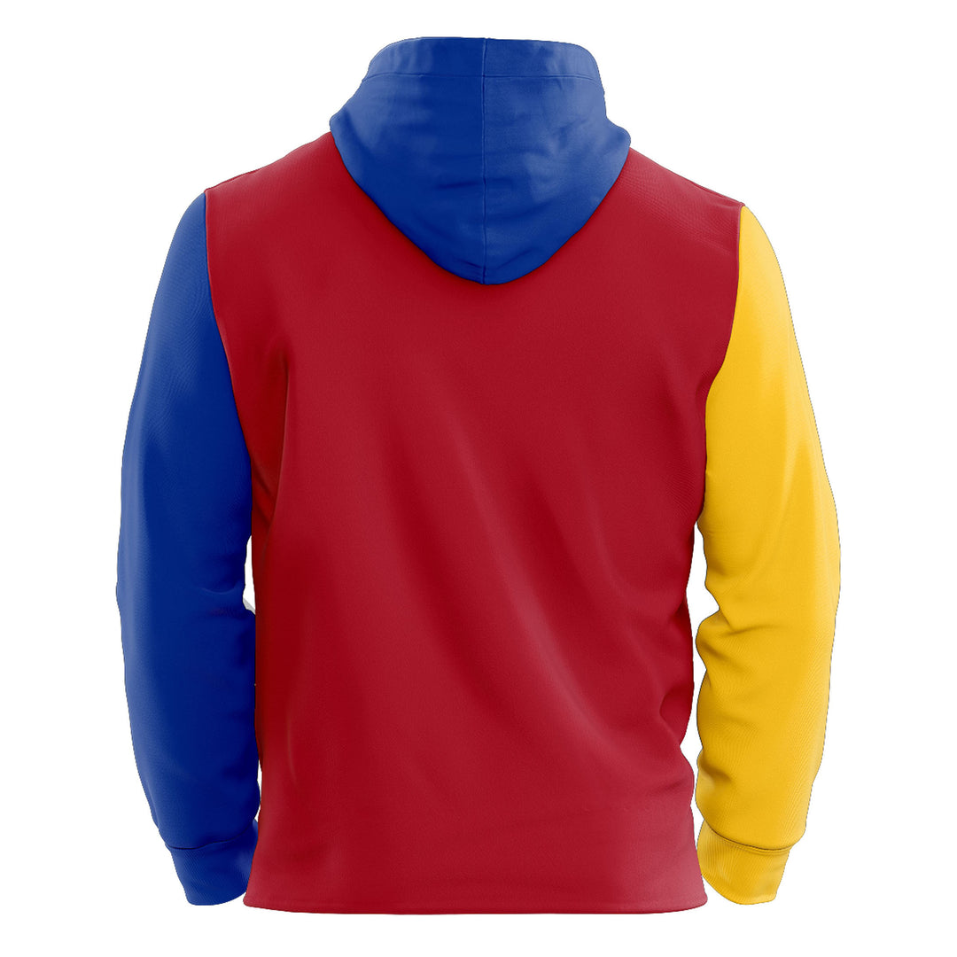 Edmonton Oil Kings Bardown Sports Art Attack Multicolor Hoodie