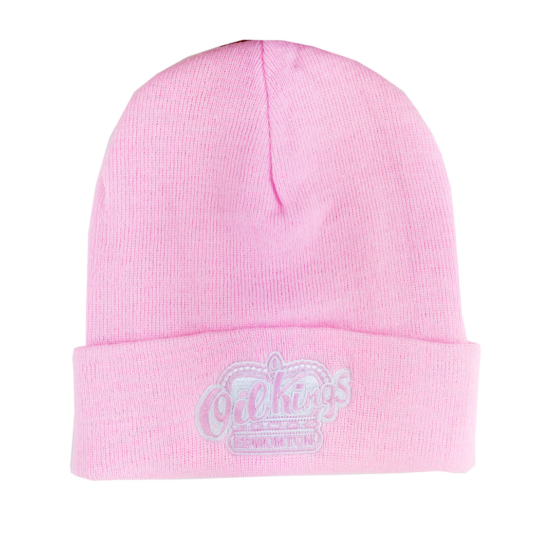 Edmonton Oil Kings American Needle Pink Home Logo Knit Toque