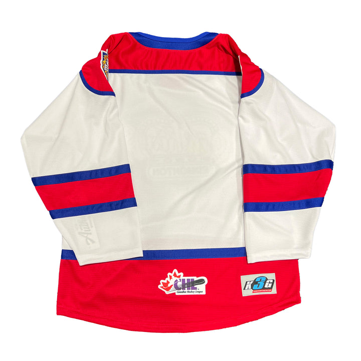 Edmonton Oil Kings Kobe Sportswear White Jersey