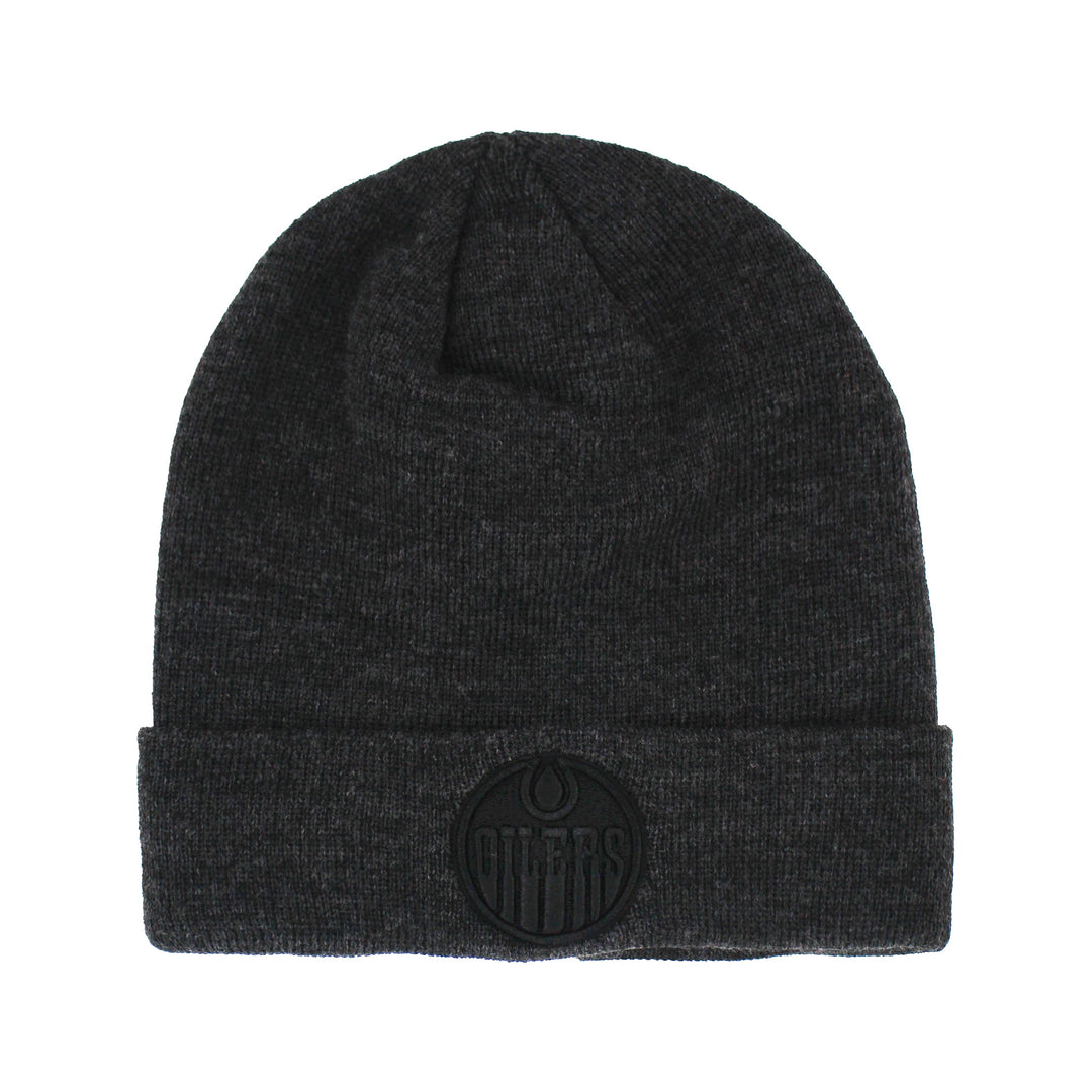 Edmonton Oilers Gertex Black Beanie/Toque