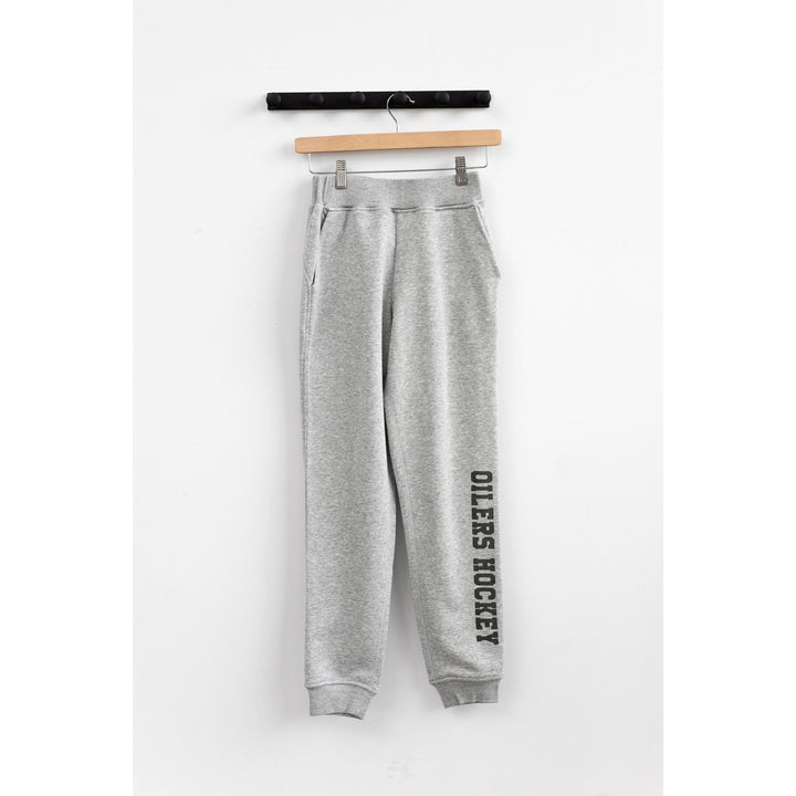 Edmonton Oilers Women's Line Change Club Grey Pants/Joggers