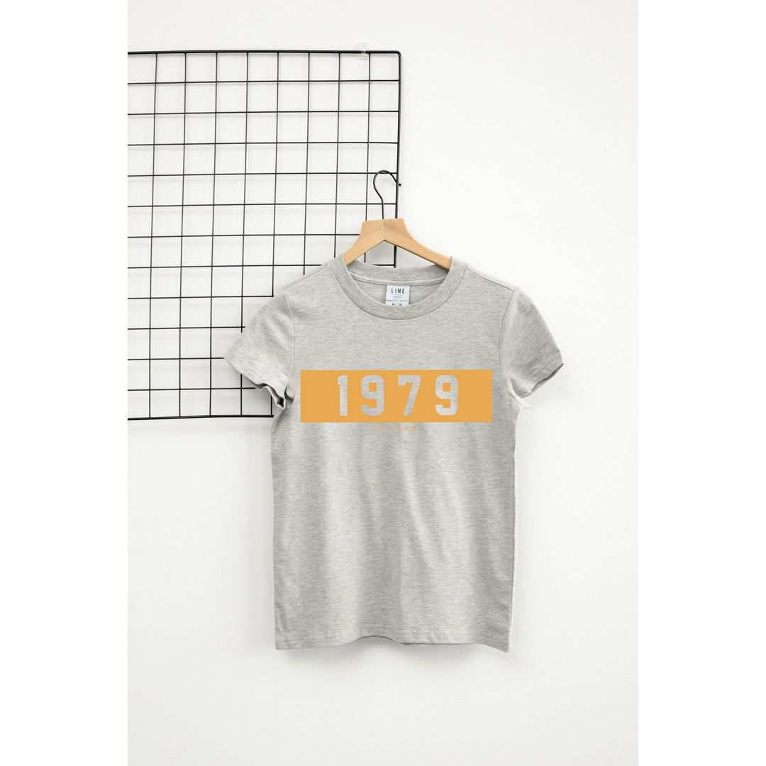Edmonton Oilers Women's Line Change Classic Grey T-Shirt