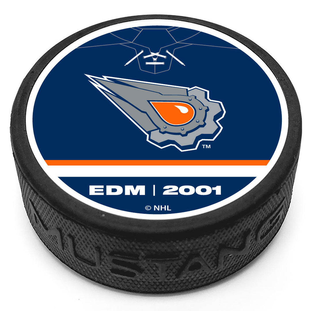 Edmonton Oilers Reverse Retro Jersey Puck