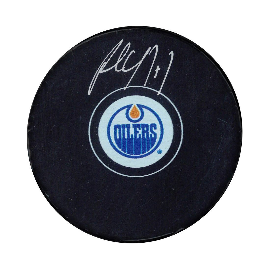 Paul Coffey Edmonton Oilers Signed Puck