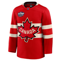 Team Canada 2025 4 Nations Face-Off Fanatics Blank Premium Red Jersey