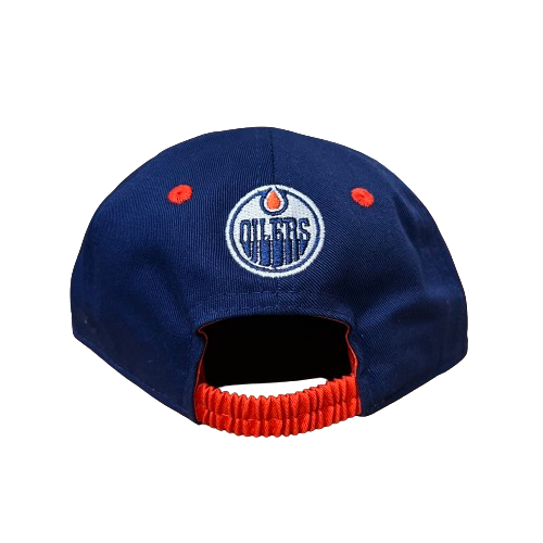 Edmonton Oilers Infant Outerstuff Blue My First Tail Sweep Slouch Hat