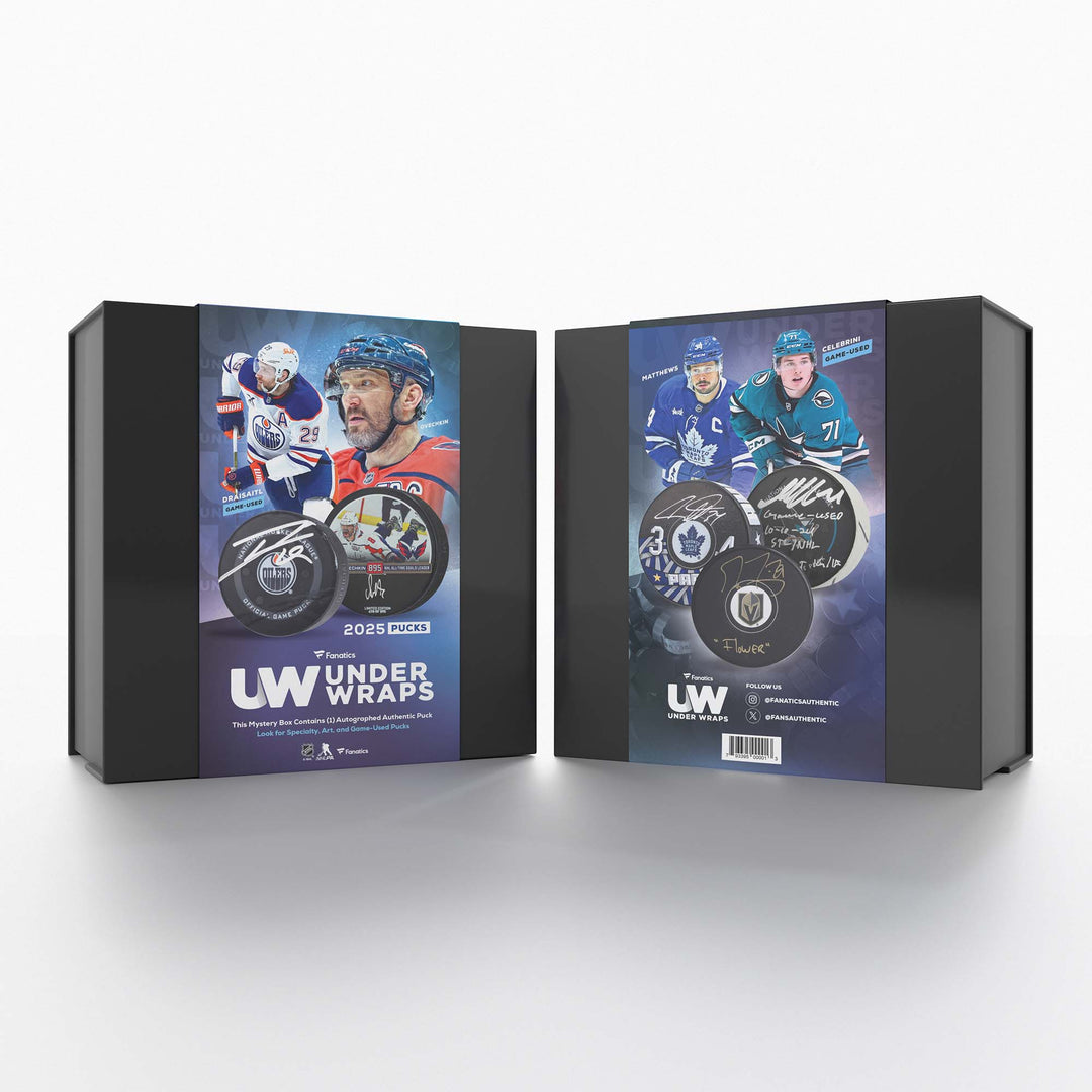 2025 Under Wraps NHL Single Puck Mystery Box