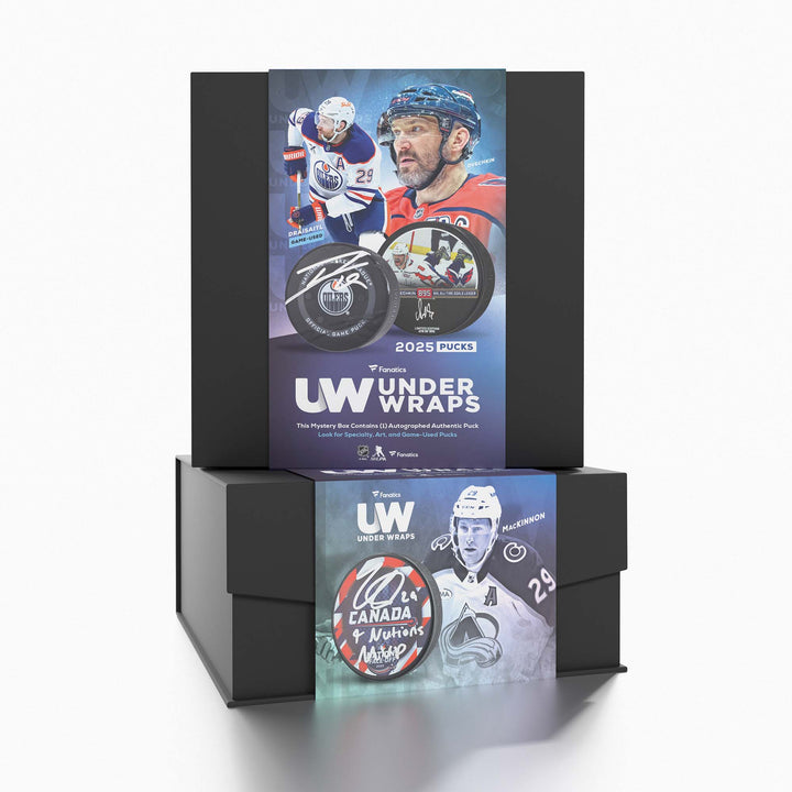 2025 Under Wraps NHL Single Puck Mystery Box