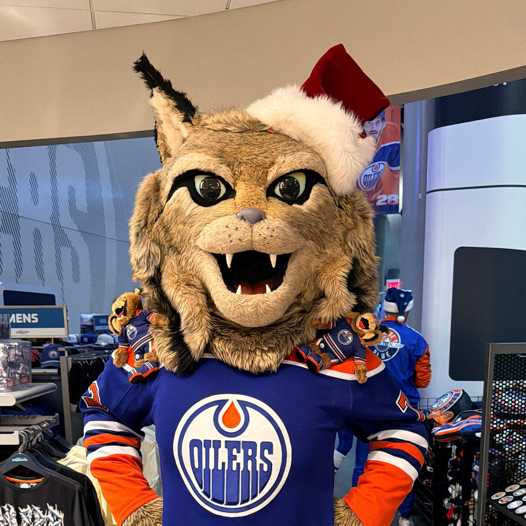 Edmonton Oilers Hunter Mascot Royal Shoulder Buddy Fan Toy