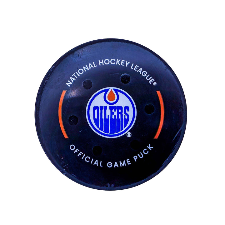 Alex Tuch Buffalo Sabres Goal Puck - Jan. 25/2025 vs Edmonton Oilers #24994