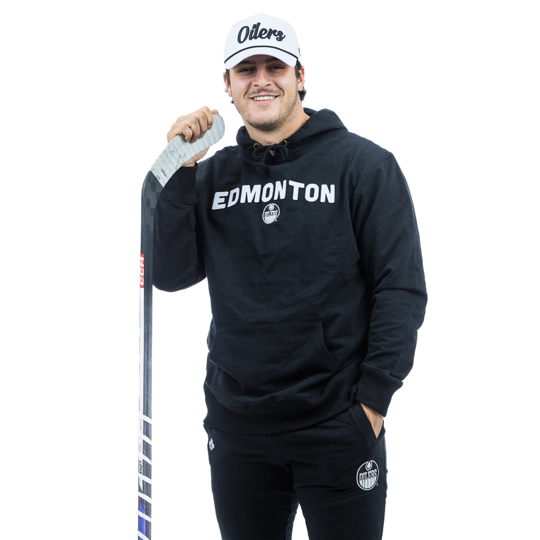 Edmonton Oilers bCLUTCH Black Hoodie