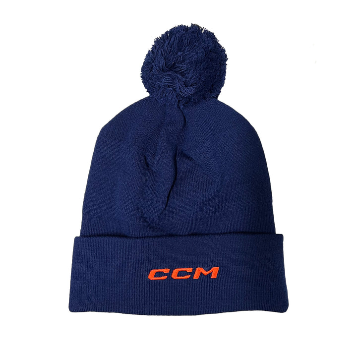 Bakersfield Condors CCM Blue Logo Toque w/ Pom