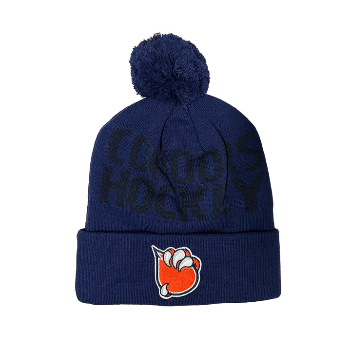 Bakersfield Condors CCM Blue Logo Toque w/ Pom