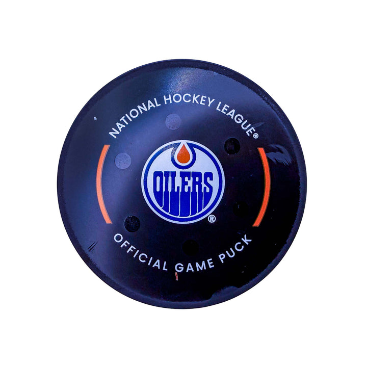Cole Perfetti Winnipeg Jets Goal Puck - Mar. 20/2025 vs Edmonton Oilers #25050