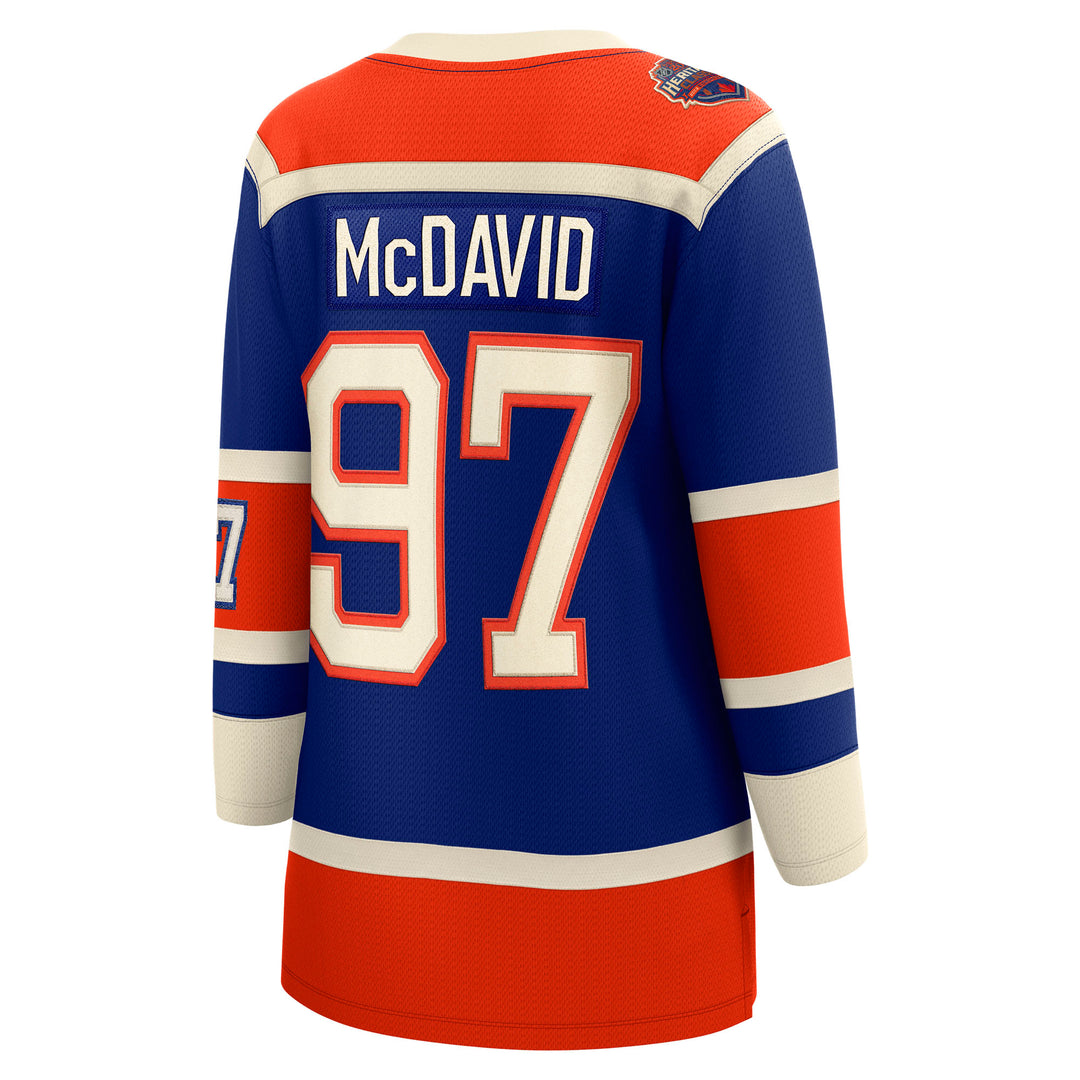 Connor Mcdavid Signed Adidas Climalite Edmonton Oilers Jersey
