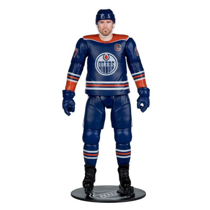 Connor McDavid Edmonton Oilers McFarlane Sports Royal Home Jersey 6" Articulated Figurine