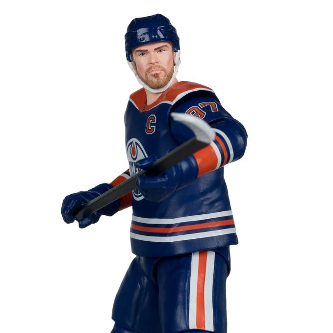 Connor McDavid Edmonton Oilers McFarlane Sports Royal Home Jersey 6" Articulated Figurine