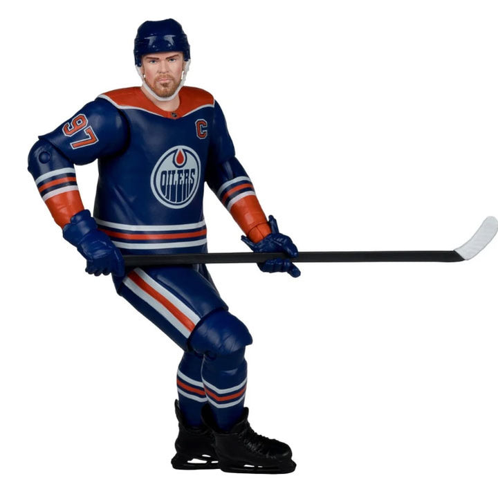Connor McDavid Edmonton Oilers McFarlane Sports Royal Home Jersey 6" Articulated Figurine