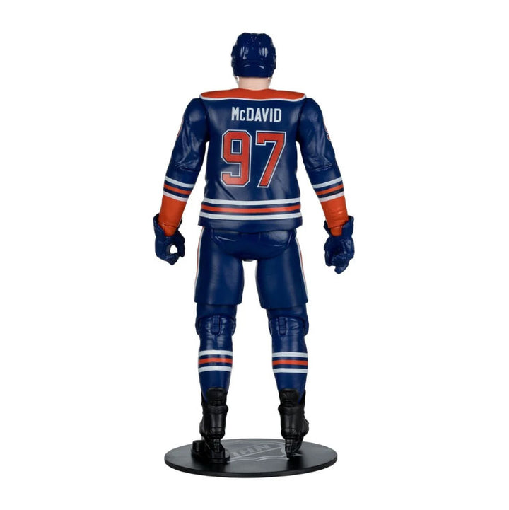 Connor McDavid Edmonton Oilers McFarlane Sports Royal Home Jersey 6" Articulated Figurine