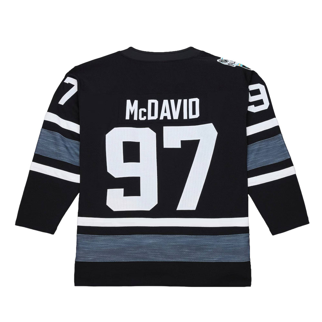 Connor McDavid Edmonton Oilers Mitchell & Ness 2019 San Jose All-Star Black Jersey